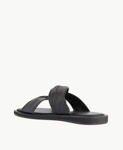 Misty Sandal -Shoe Shop Misty22sURBO Black Leather 4