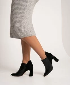 Mitchell Boot -Shoe Shop Mitchell23wMCDO Black Leather Black Seude2867 WEB