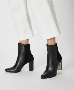 Molly Ankle Boot -Shoe Shop Molly21wMCDO Black Leather Combo 0103 Hero