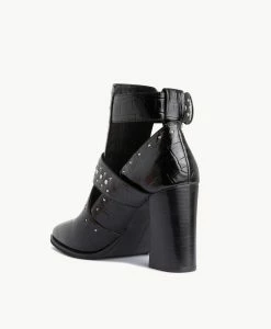 Montana Heel -Shoe Shop Montana22wMCDO Black Croc 4