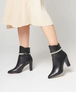 Moscow Ankle Boot -Shoe Shop Moscow22wMCDO Black Leather 0156
