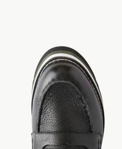 Nicola Loafer -Shoe Shop Nicola22wMNCO Black Leather 5