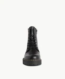 Odette Ankle Boot -Shoe Shop Odette23wONLO Black Leather 3