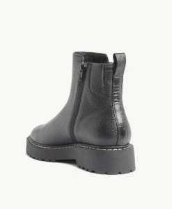 Odin Ankle Boot -Shoe Shop Odin23wMCDO Black Leather 4