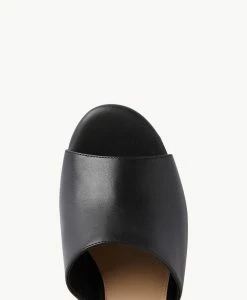 Opal Wedge -Shoe Shop Opal22sMCDO Black Leather 5