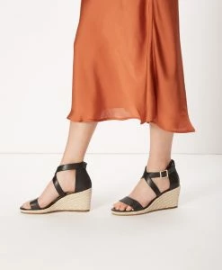 Orpheus Wedge Sandal -Shoe Shop Orpheus20sMCDO Black 04 Ecomm