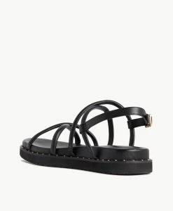 Pippa Sandal -Shoe Shop Pippa22sMCDO Black Leather 4
