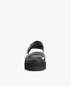 Plato Sandal -Shoe Shop Plato22sMNCO Black Leather 3
