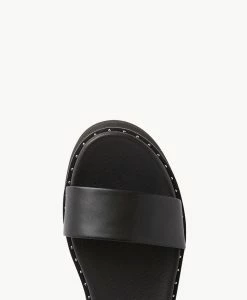 Plato Sandal -Shoe Shop Plato22sMNCO Black Leather 5