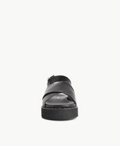 Priya Sandal -Shoe Shop Priya22sMNCO Black Leather 3