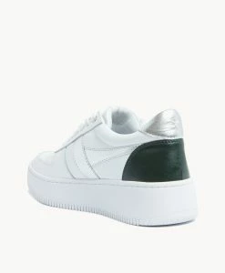 Ramble Sneaker -Shoe Shop Ramble W White Silver Green 4