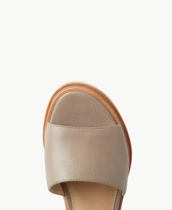 Raquel Wedge Sandal -Shoe Shop Raquel22sMCDO Taupe Leather 5