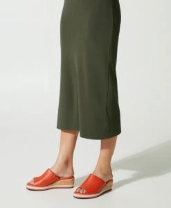 Reya Wedge Sandal -Shoe Shop Reya Burnt Orange 0067