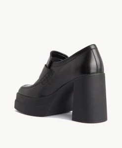 Rita Platform Loafer 11 Rita Platform Loafer -Shoe Shop Rita23wPLXO Black Leather 4 1