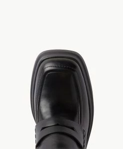 Rita Platform Loafer 12 Rita Platform Loafer -Shoe Shop Rita23wPLXO Black Leather 5 1