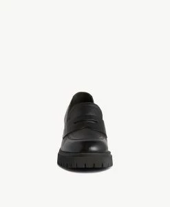 Rome Loafer -Shoe Shop Rome23wDECO Black Leather 3
