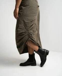 Rowan Ankle Boot -Shoe Shop Rowan23wDECO Khaki Leather6840 WEB