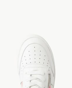 Roxy Sneaker -Shoe Shop Roxy Zip W White Rose Print 5