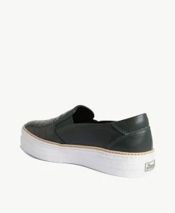 Sabine Sneaker -Shoe Shop SabineW Green Croc Leather 4