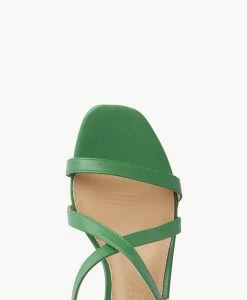 Sakura Sandal -Shoe Shop Sakura22sMCDO Green Leather 5