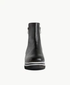 Sally Ankle Boot -Shoe Shop Sally22wVTSO Black Leather 3