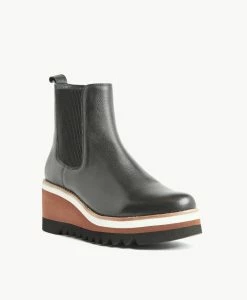 Sandra Wedge Ankle Boot