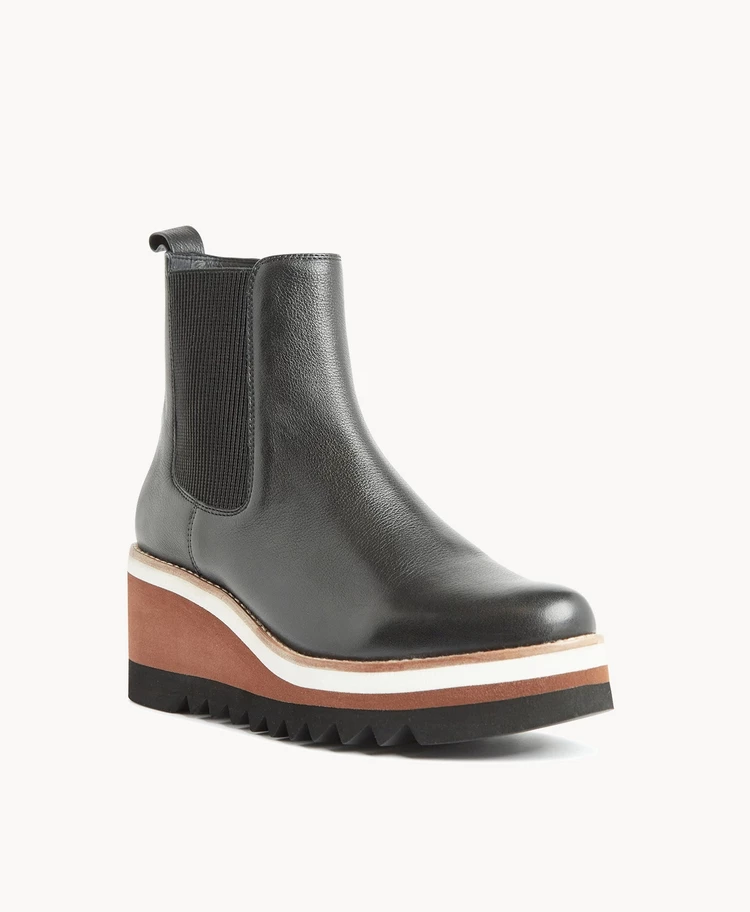 Sandra Wedge Ankle Boot 1 Sandra Wedge Ankle Boot