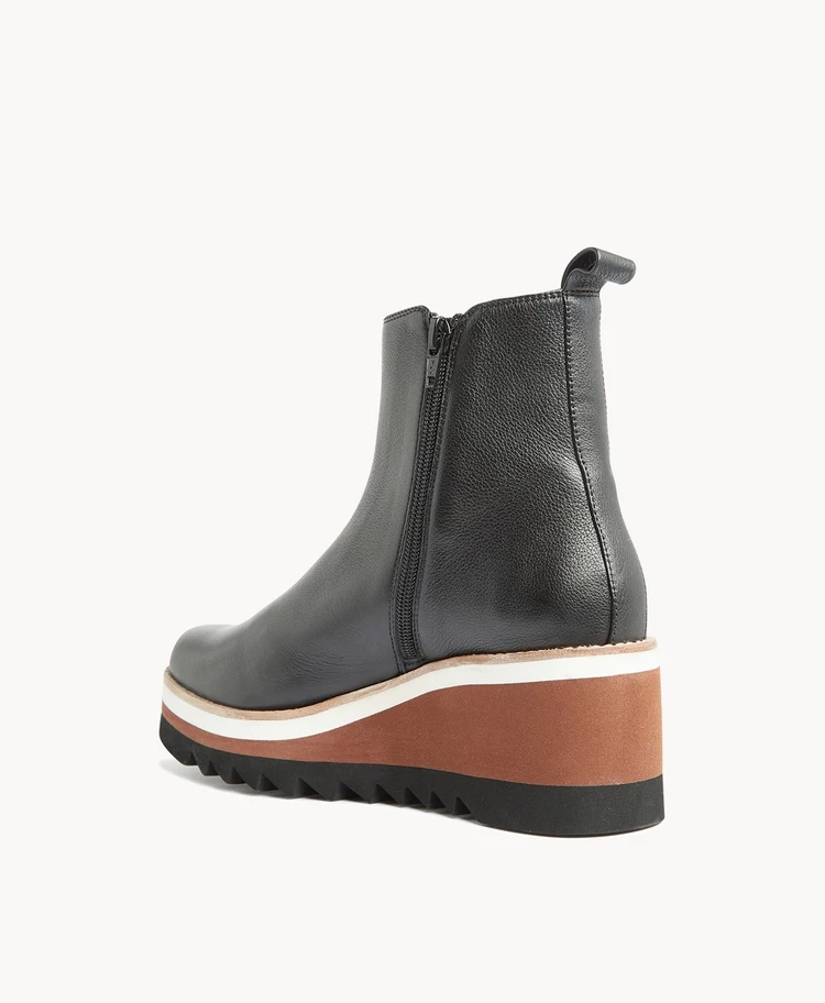 Sandra Wedge Ankle Boot 4 Sandra Wedge Ankle Boot - Image 4