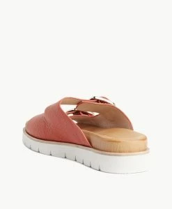 Savvy Platform Slide -Shoe Shop Savvy21sMCDO Burnt Orange 4 1
