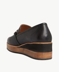 Sawyer Flat -Shoe Shop Sawyer23wVTSO Black Leather 4