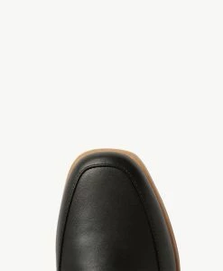 Sawyer Flat -Shoe Shop Sawyer23wVTSO Black Leather 5