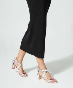 Scanlan Strappy Sandal -Shoe Shop Scanlan21sMCDO Pink Floral 0119 1