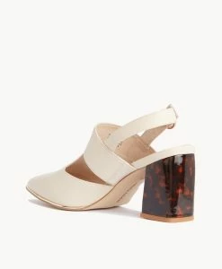 Sonia Heel -Shoe Shop Sonia22sMCDO Vintage Cream Leather 4