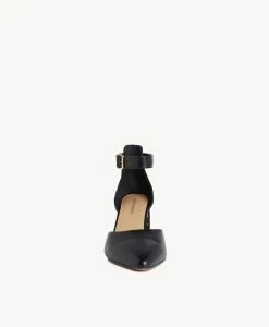 Sophie Heel 8 Sophie Heel -Shoe Shop Sophie22sMCDO Black Leather Black Croc 3