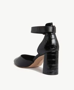 Sophie Heel 9 Sophie Heel -Shoe Shop Sophie22sMCDO Black Leather Black Croc 4