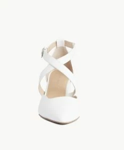 Staten Strappy Heel -Shoe Shop Staten21sMCDO White 3 1