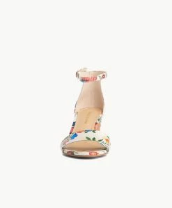 Swift Heeled Sandal -Shoe Shop Swift17sMCDO White Floral 3 1