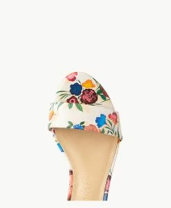 Swift Heeled Sandal -Shoe Shop Swift17sMCDO White Floral 5 1