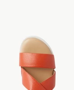 Tara Sandal -Shoe Shop Tara22sMCDO Burnt Orange Leather 5