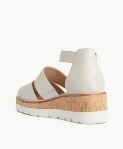 Teagan Wedge -Shoe Shop Teagan22sMNCO Bone Leather 4