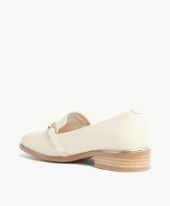 Thelma Loafer -Shoe Shop Thelma22sMNCO Vintage Cream Leather 4