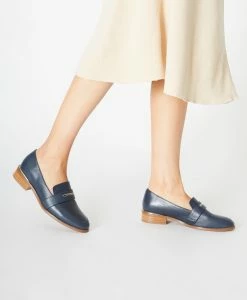 Theo Loafer -Shoe Shop Theo22wMNCO Navy Leather 6892