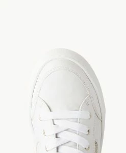 Vivian Sneaker -Shoe Shop Vivian W White Leather 5