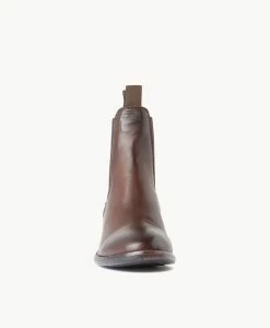 Cecile Ankle Boot -Shoe Shop Wilma22wURBO Chestnut Leather 3