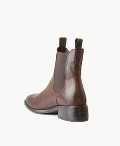 Cecile Ankle Boot -Shoe Shop Wilma22wURBO Chestnut Leather 4