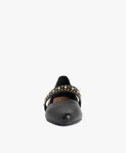 Winnie Ballet Flat -Shoe Shop Winnie22sMNCO Black Leather 3