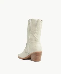 Winona Ankle Boot -Shoe Shop Winona23wMCDO Vintage Cream Leather 4 1