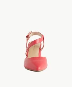 Sando Heel -Shoe Shop sando22sMCDO magenta leather 3 2